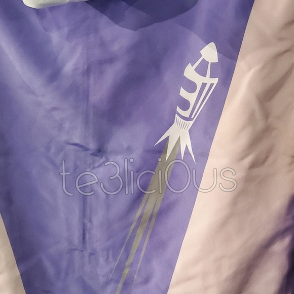 DISNEY PARKS PURPLE SPACE MOUNTAIN WINDBREAKER - Picture 4 of 4